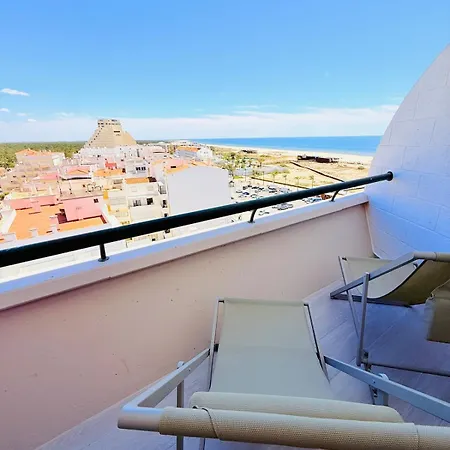 Sunrise Lover - 1st Line From The Sea - Guadiana Apartment Monte Gordo
